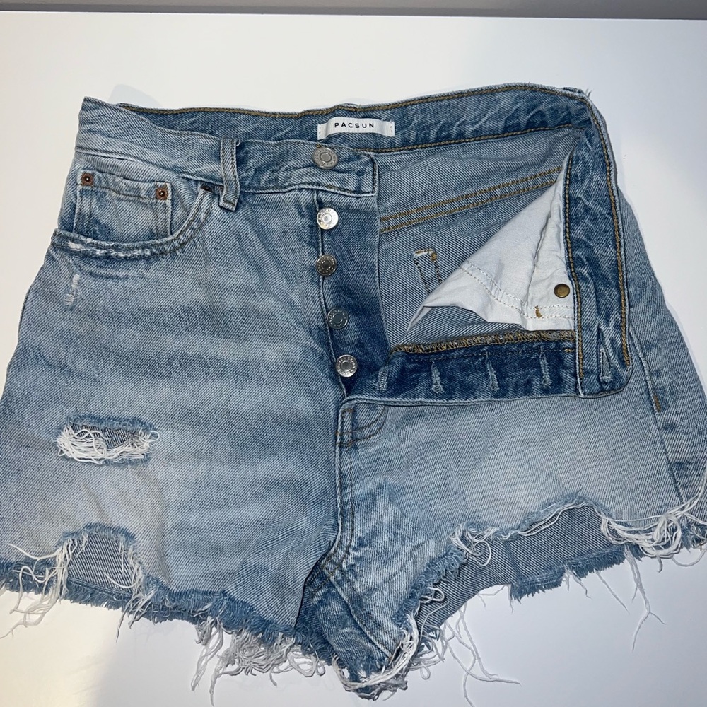 PacSun distressed Jean shorts